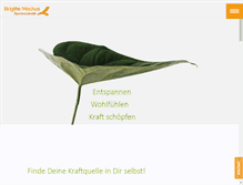 Tablet Screenshot of brigitte-machus.de